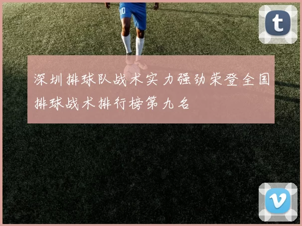 深圳排球队战术实力强劲荣登全国排球战术排行榜第九名
