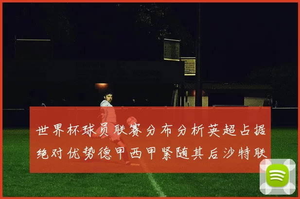 世界杯球员联赛分布分析英超占据绝对优势德甲西甲紧随其后沙特联排名第六